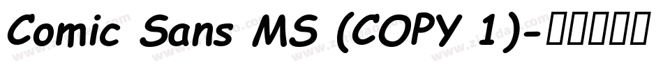 Comic Sans MS (COPY 1)字体转换